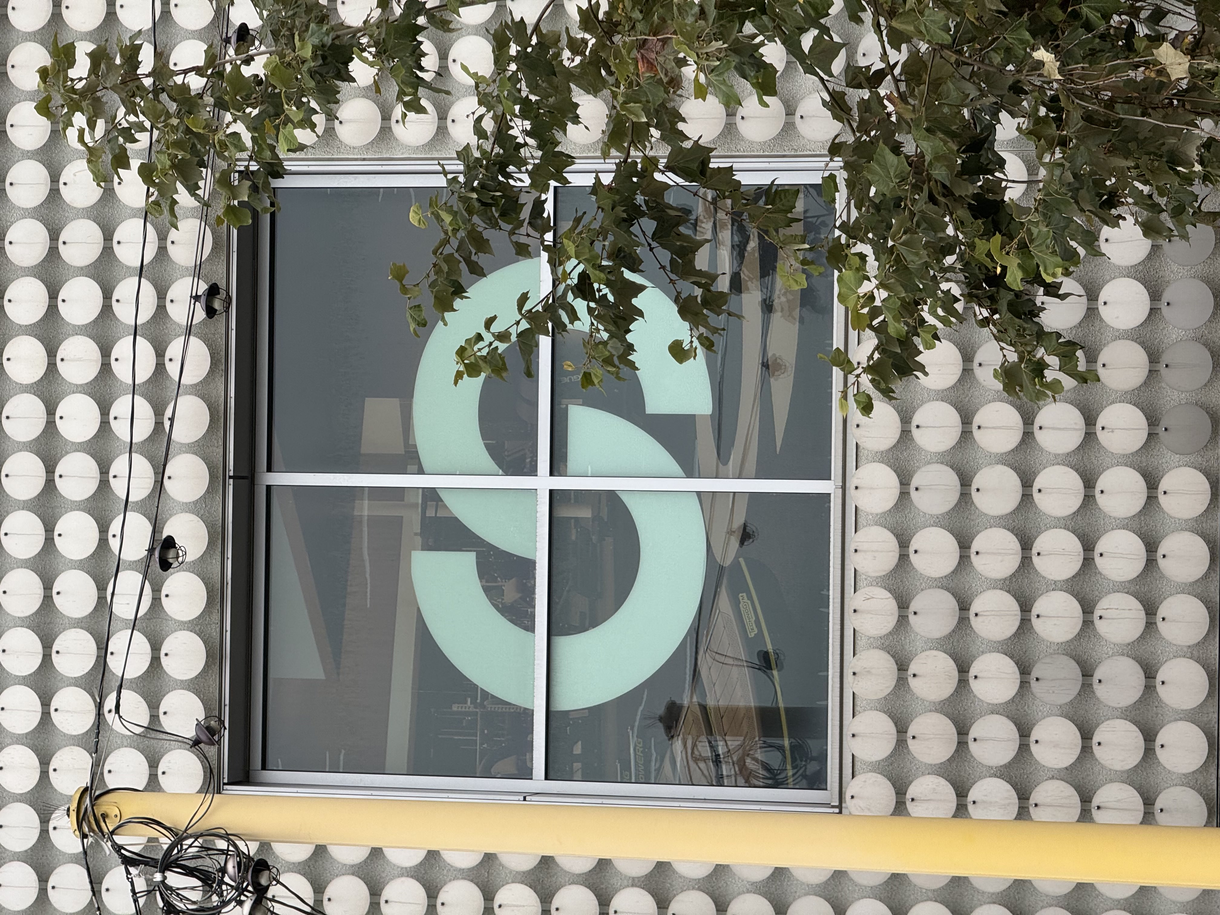 Window graphic - Club Studio Window