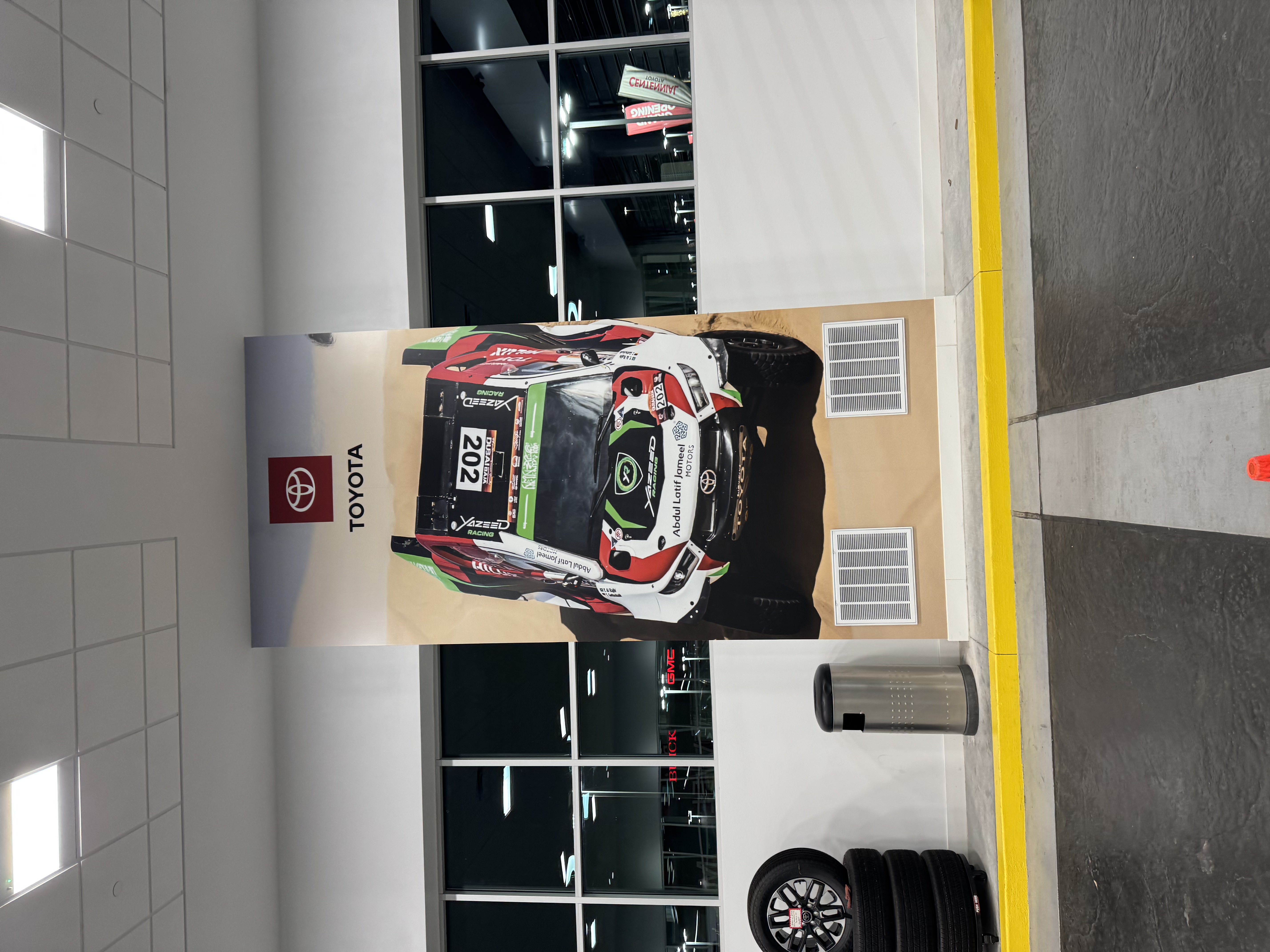 Wall graphic - Toyota 2